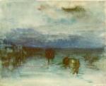 水彩大师 William Turner_Moonlight